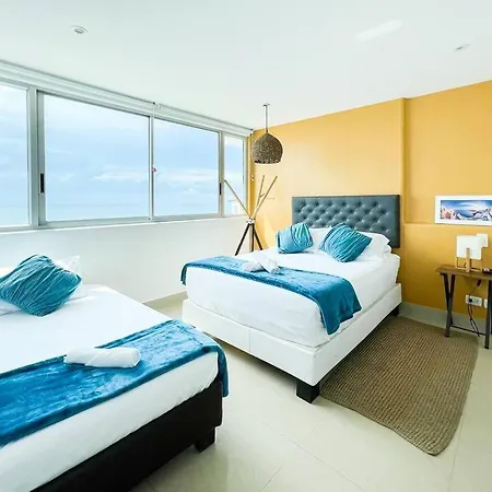 2 Bocagrande. Vista Mar * Cartagena